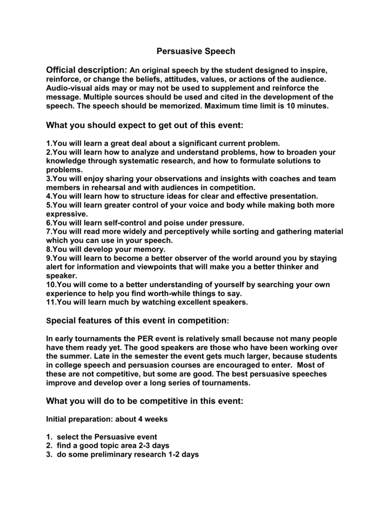 Official description. Persuasive Speech examples. Persuasive Speech topics. Persuasive Speech structure. Persuasive Speech functions.