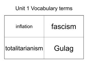 Unit 1 Vocabulary terms