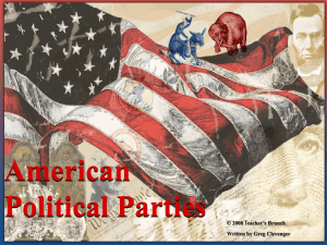 George Washington on Political Parties