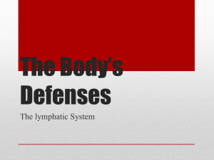 The Bodys Defenses 2015