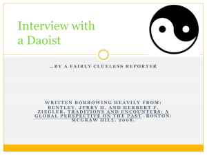 Interview with a Daoist