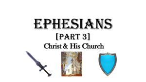 EPHESIANS - Hillview Baptist Church