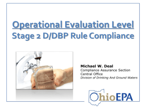 Operational Evaluation Level Stage 2 D/DBP Rule