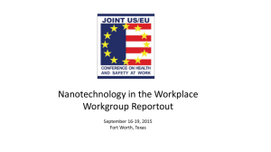 PPTX - US - EU Cooperation on Workplace Safety and Health