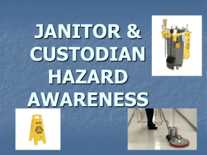 Custodial Safety & Hazard Awareness