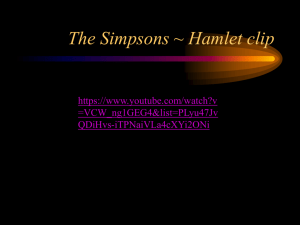 Hamlet Powerpoint2015