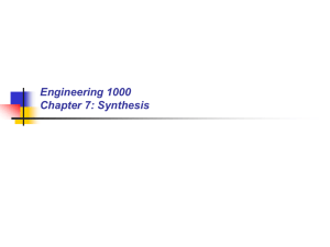 Engineering 1000 Chapter 3 - Department of Electrical Engineering