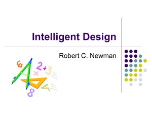 PowerPoint Presentation - Intelligent Design