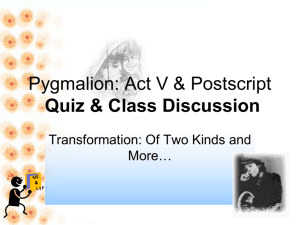 Pygmalion 4