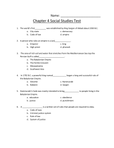 Chapter 4 Social Studies Test