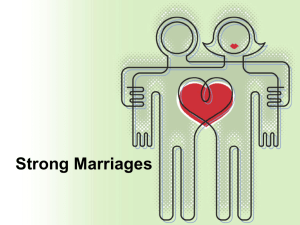 Strong Marriages - Monroe County Schools