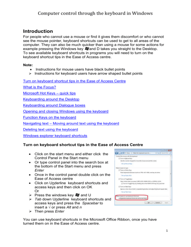 keyboard shortcut for bullet points on word