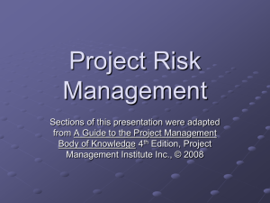 Risk Management Slides