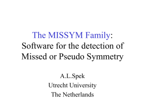 The MISSYM Family: Software for the detection of Missed and
