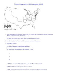 Pre Civil War Readings & Map Activities