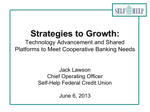 Jack Lawson, CEO, Self-Help Federal Credit Union