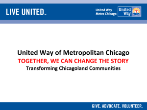 Sales Deck (Full) - United Way of Metropolitan Chicago