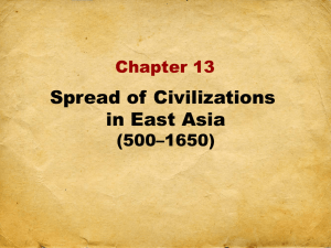 Chinese Civilization Influenced Early Japan