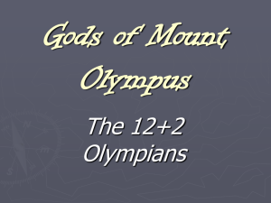 Notes/English/Gods of Mount Olympus