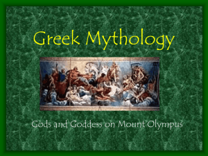 The Greek Gods & Greek Mythology