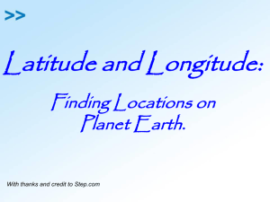 Latitude and Longitude Tutorial - New York State Regents Earth