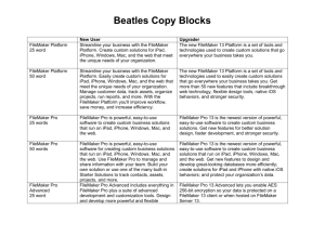 Beatles Copy Blocks