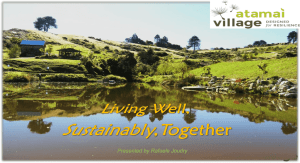 Resilient cities - Living well sustainably together