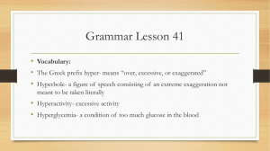 Grammar Lesson 41