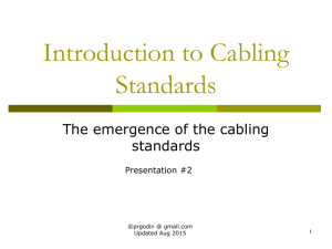 Cabling Standards