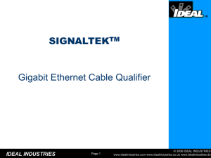 signaltektm - IDEAL INDUSTRIES