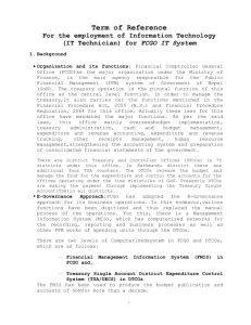 Term of Reference - Financial Comptroller General Office