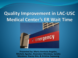 Quality Improvement in USC Medical Center