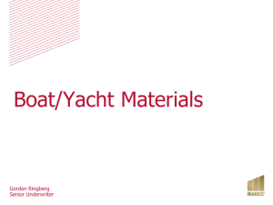 Presentation - Boat Construction Materials