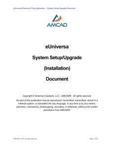 eUniversa Installation Instructions_v1_2