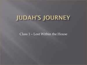 Judah*s Journey