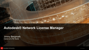 CM3943 - Autodesk® Network License Manager