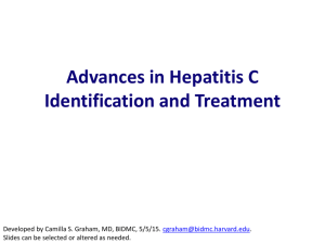 Advances in Hepatitis C Identification & Treatment