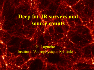 Deep far-IR surveys, and source counts