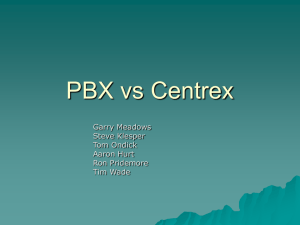 PBX vs Centrex
