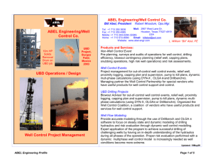 ABEL Engineering/Well Control Co.