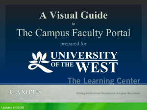 Attendance Posting via the Faculty Portal Tutorial