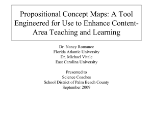 Concept Mapping - the School District of Palm Beach County
