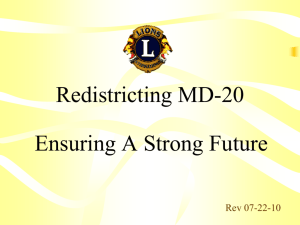 Redistricting MD-20