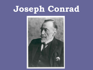 Joseph Conrad - teachingfromtheedge