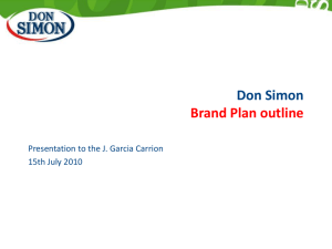 Don Simon UK marketing plan