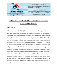 Multiparty Access Control for Online Social Networks Model and