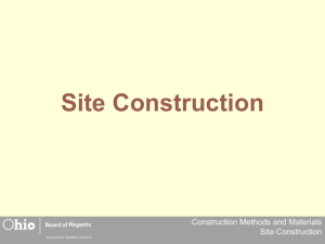 Site Construction