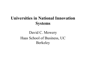 The Bayh-Dole Act of 1980 - BI Norwegian Business School