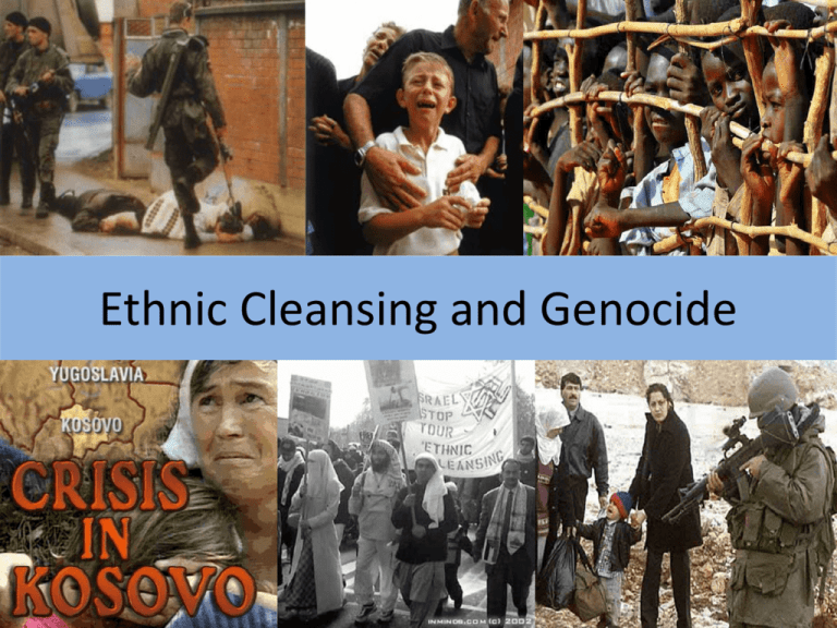 Ethnic Cleansing Examples In History