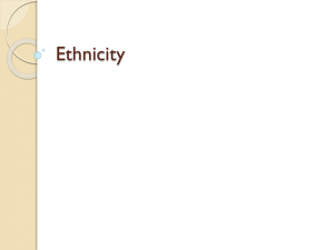 Ethnicity - MsBrittoAPHuG